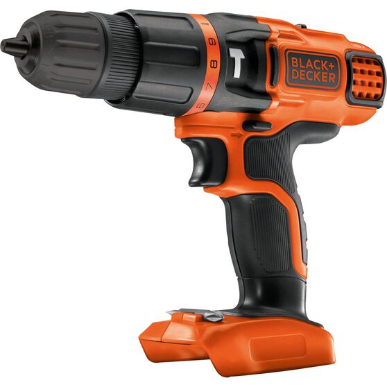 Black Decker Cordless Hammer Drill 18V Li Ion