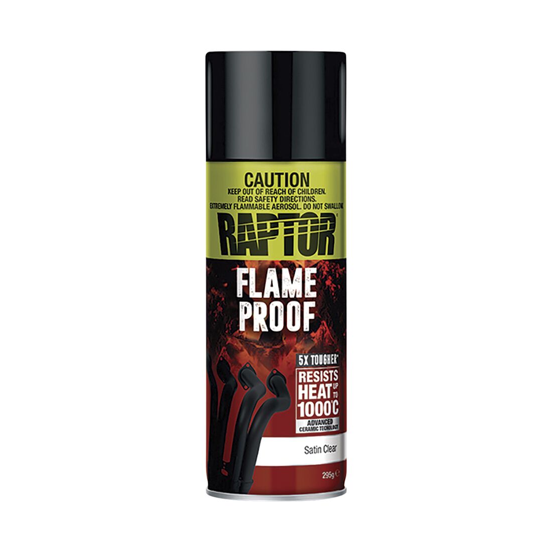 Raptor Flameproof Paint Satin Clear, , scaau_hi-res