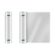 Ridge Ryder Vacuum Sealer Rolls Twin Pack 22cm x 5m, , scaau_hi-res