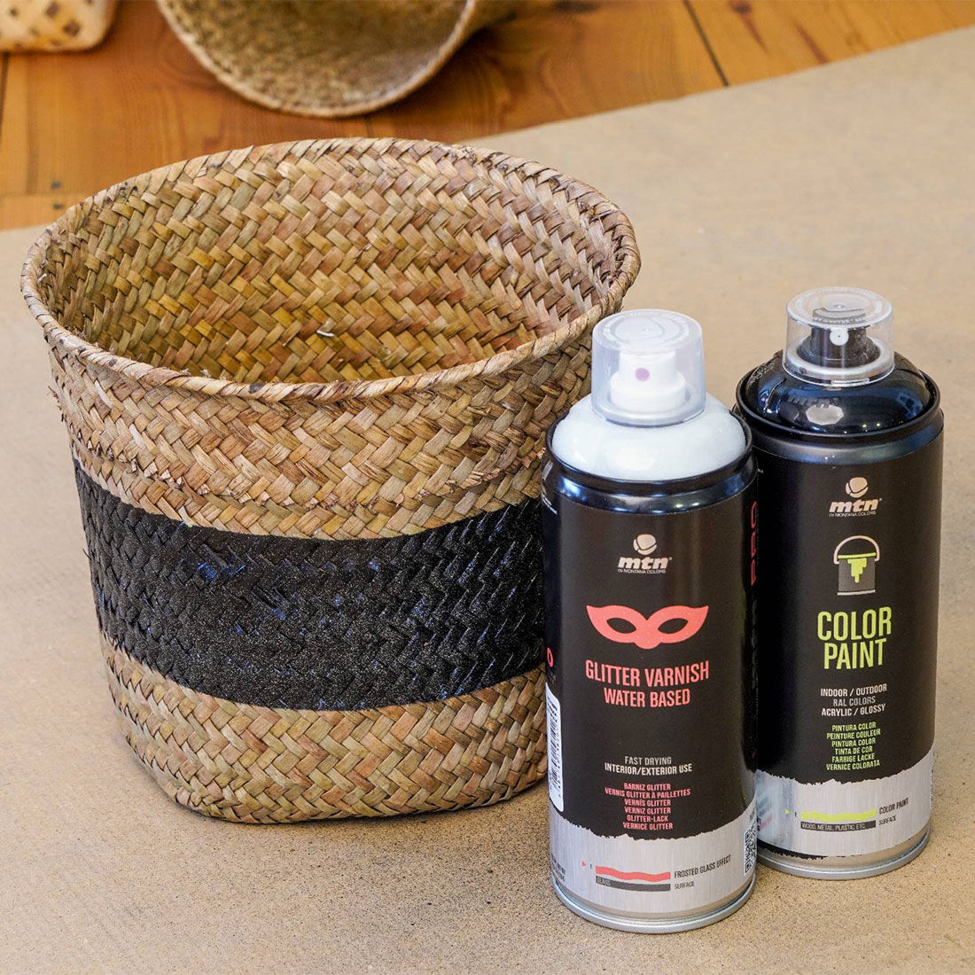 MTN Pro Multicolour Glitter Spray Varnish 400mL, , scaau_hi-res