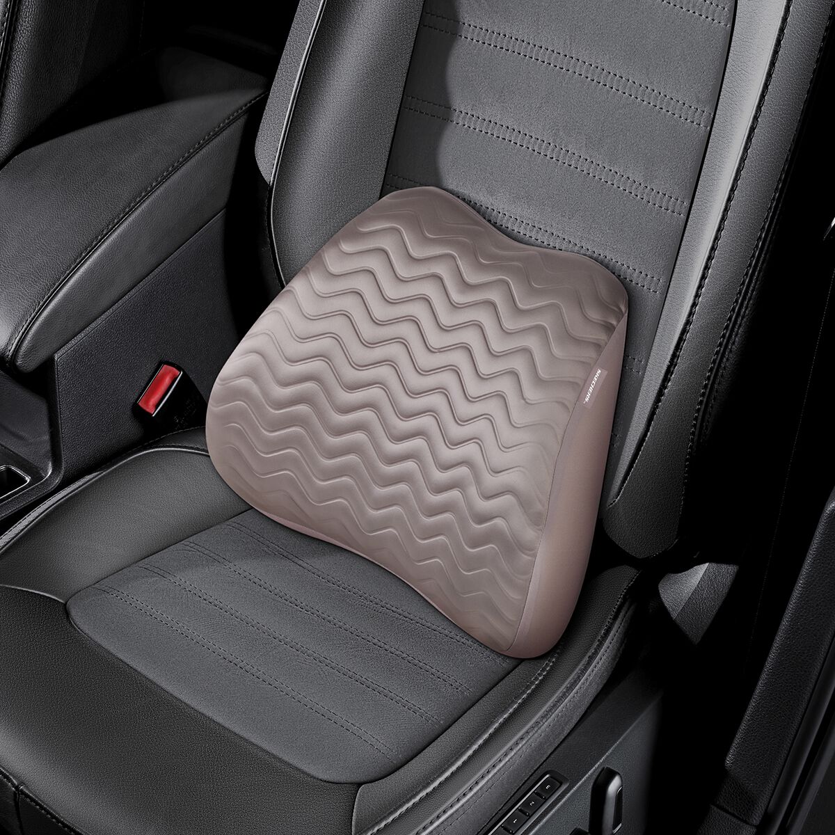Skechers Memory Foam Luxury Gel Ribbed Lumbar Cushion CPK, , scaau_hi-res