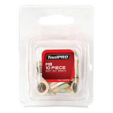 ToolPRO Rivet Nut Inserts M8 10 Piece, , scaau_hi-res