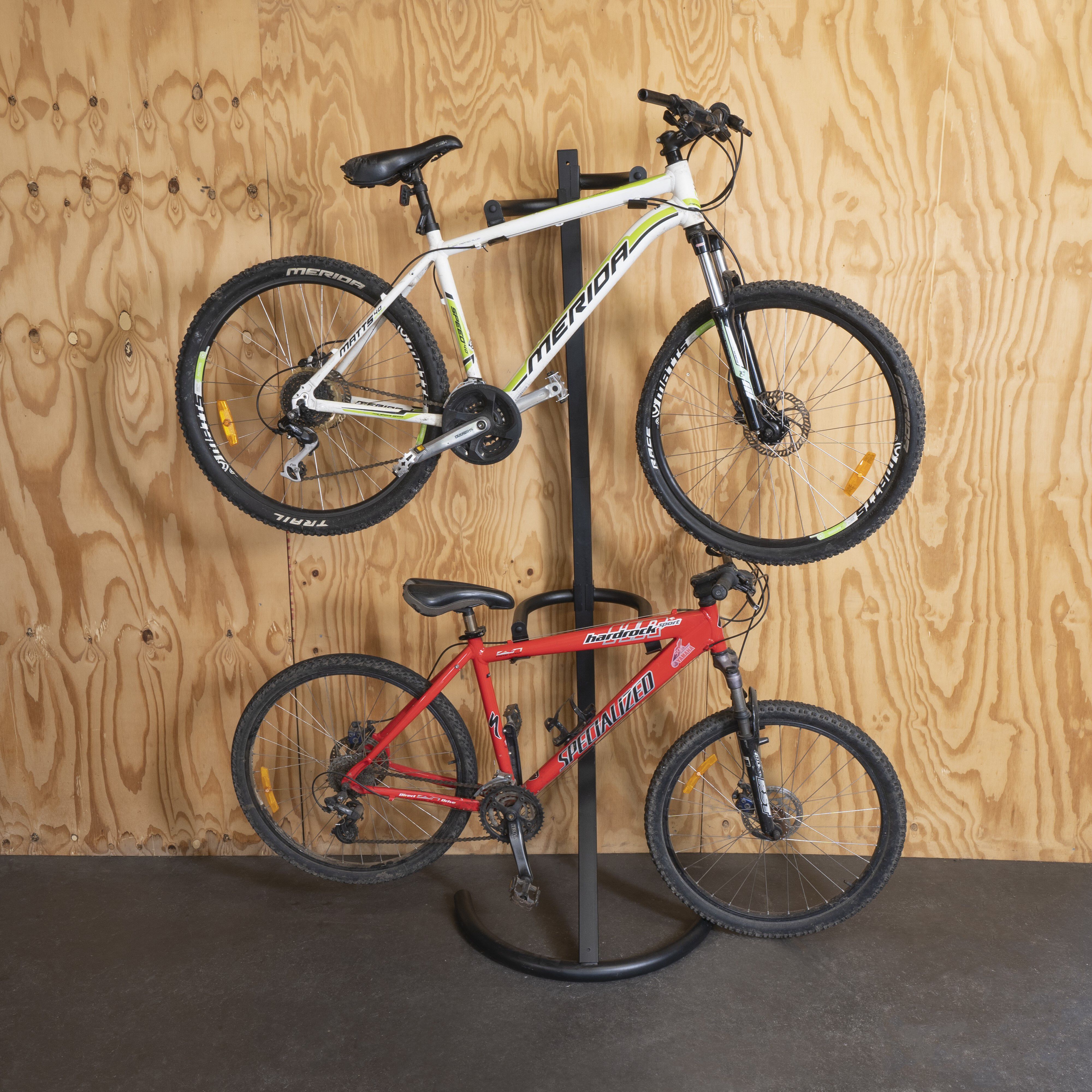 Double sales bike stand