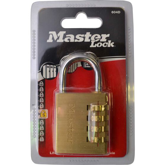 Master Lock Padlock Combination, 40mm Supercheap Auto