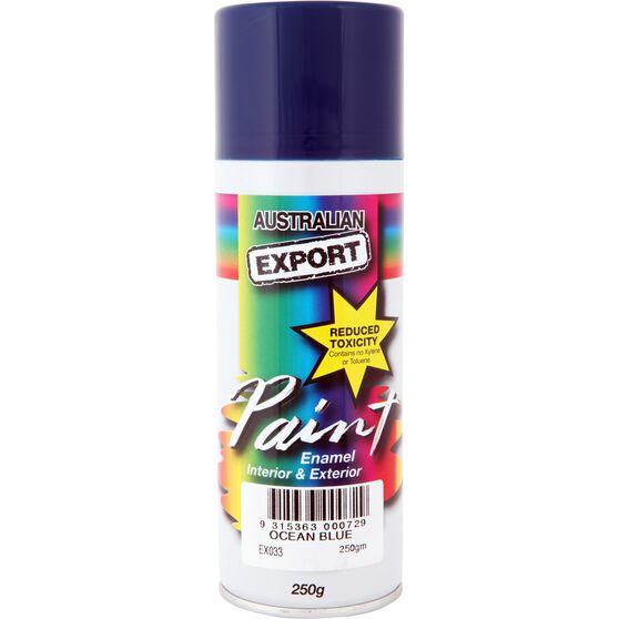 Export Enamel Paint, Blue 250g Supercheap Auto