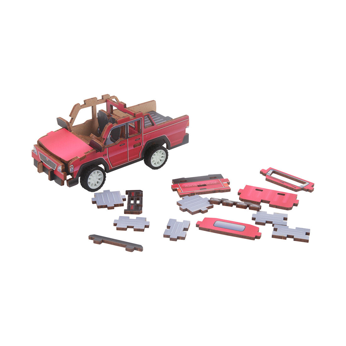 Pickup Truck 3D Puzzle, , scaau_hi-res