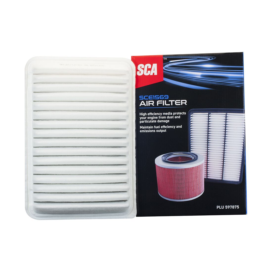 SCA Air Filter SCE1569 (Interchangeable with A1569), , scaau_hi-res
