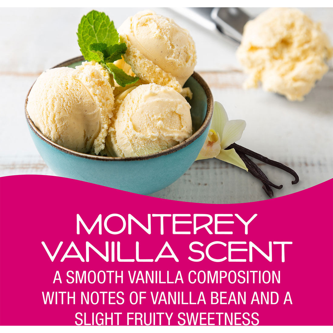 California Scents Hanging Vial Monterey Vanilla Car Air Freshener - 1PK, , scaau_hi-res