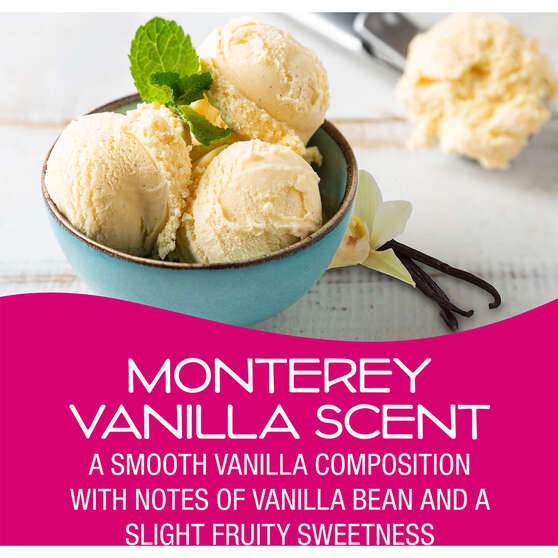 California Scents Hanging Vial Monterey Vanilla Car Air Freshener - 1PK, , scaau_hi-res