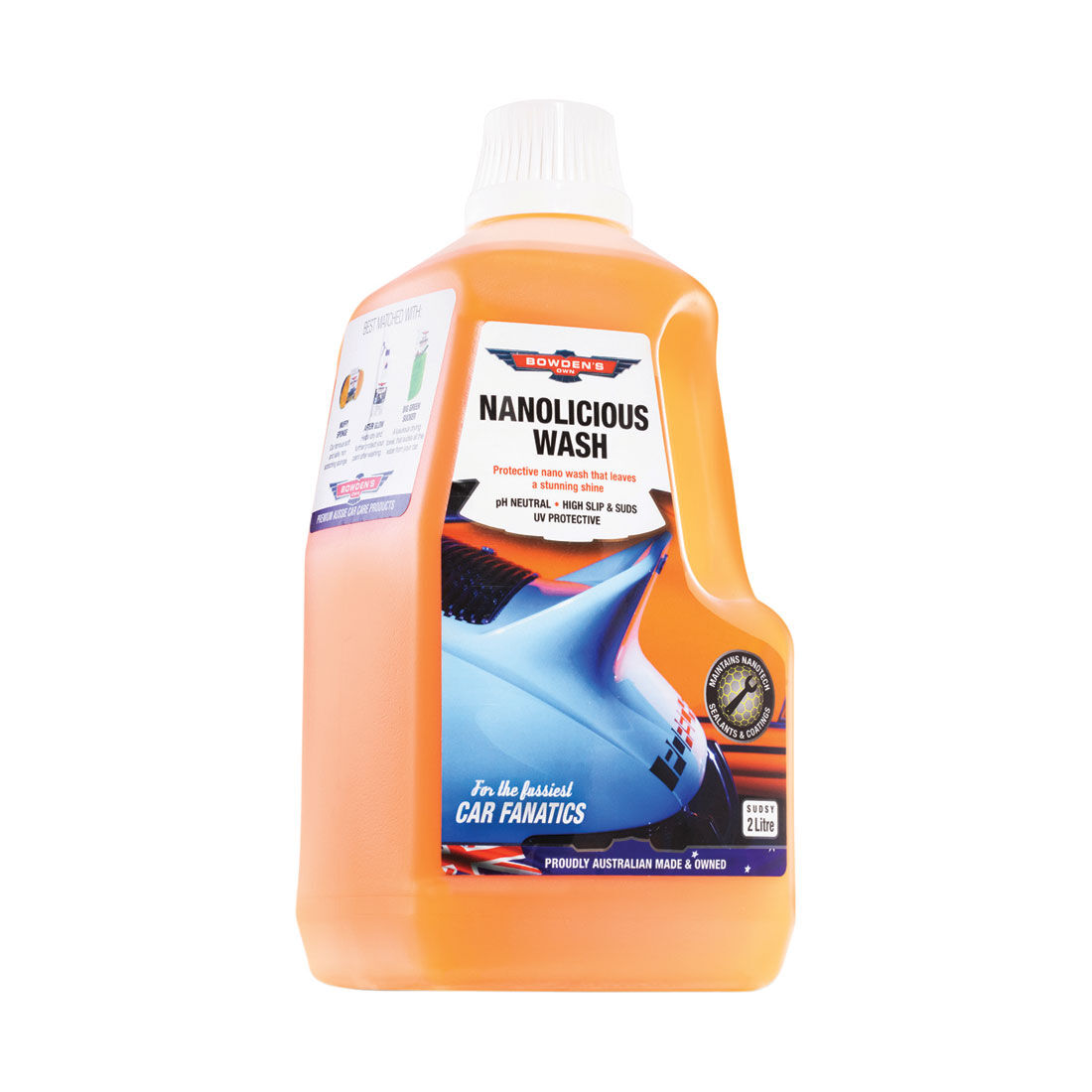 Bowden's Own Nanolicious Wash 2 Litre, , scaau_hi-res