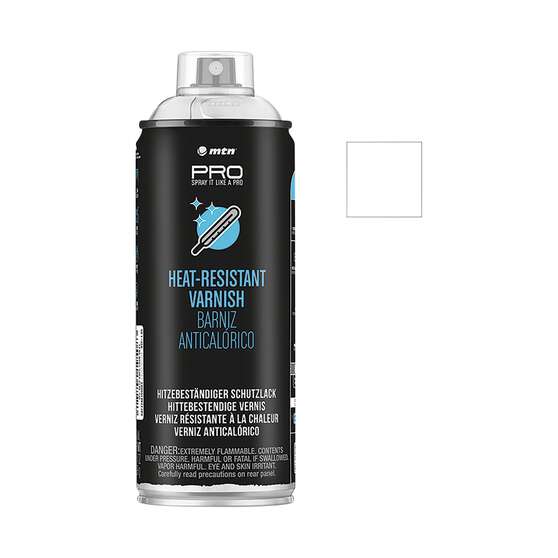 MTN PRO High Heat Clear Coat 400ml Spray Paint, , scaau_hi-res