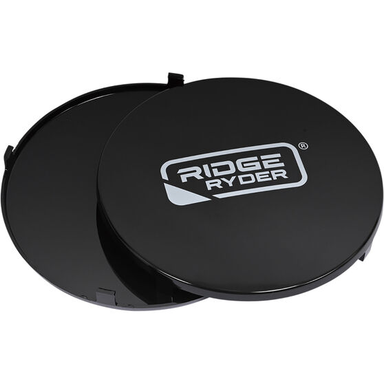 Ridge Ryder Driving Light Black Lens Cover Suits 224mm, , scaau_hi-res