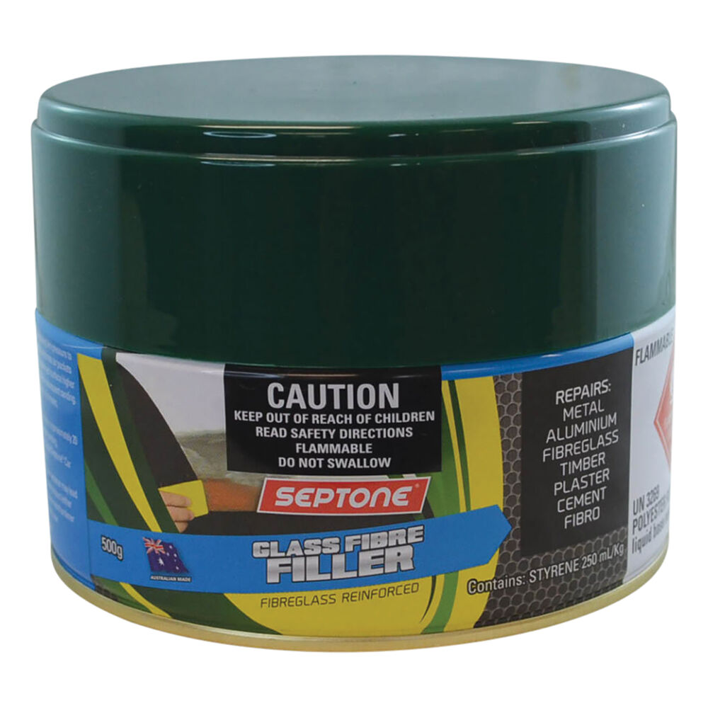 Septone Fibreglass Filler 500g Supercheap Auto