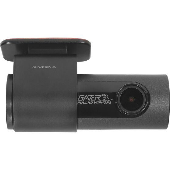 Gator Dash Camera 1080p FHD Dual Barrel WiFi GPS 32GB GHDVR98W