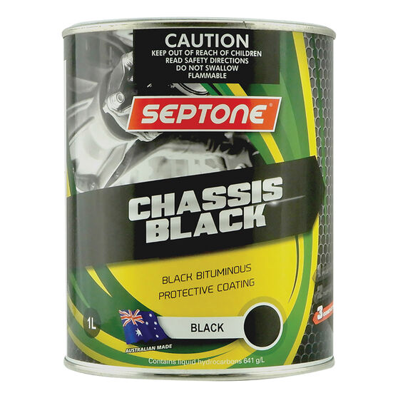 Septone Chassis Paint Black 1 Litre Supercheap Auto