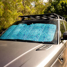 Snake Dreaming Bubble Sunshade Accordion Front Leaf, , scaau_hi-res