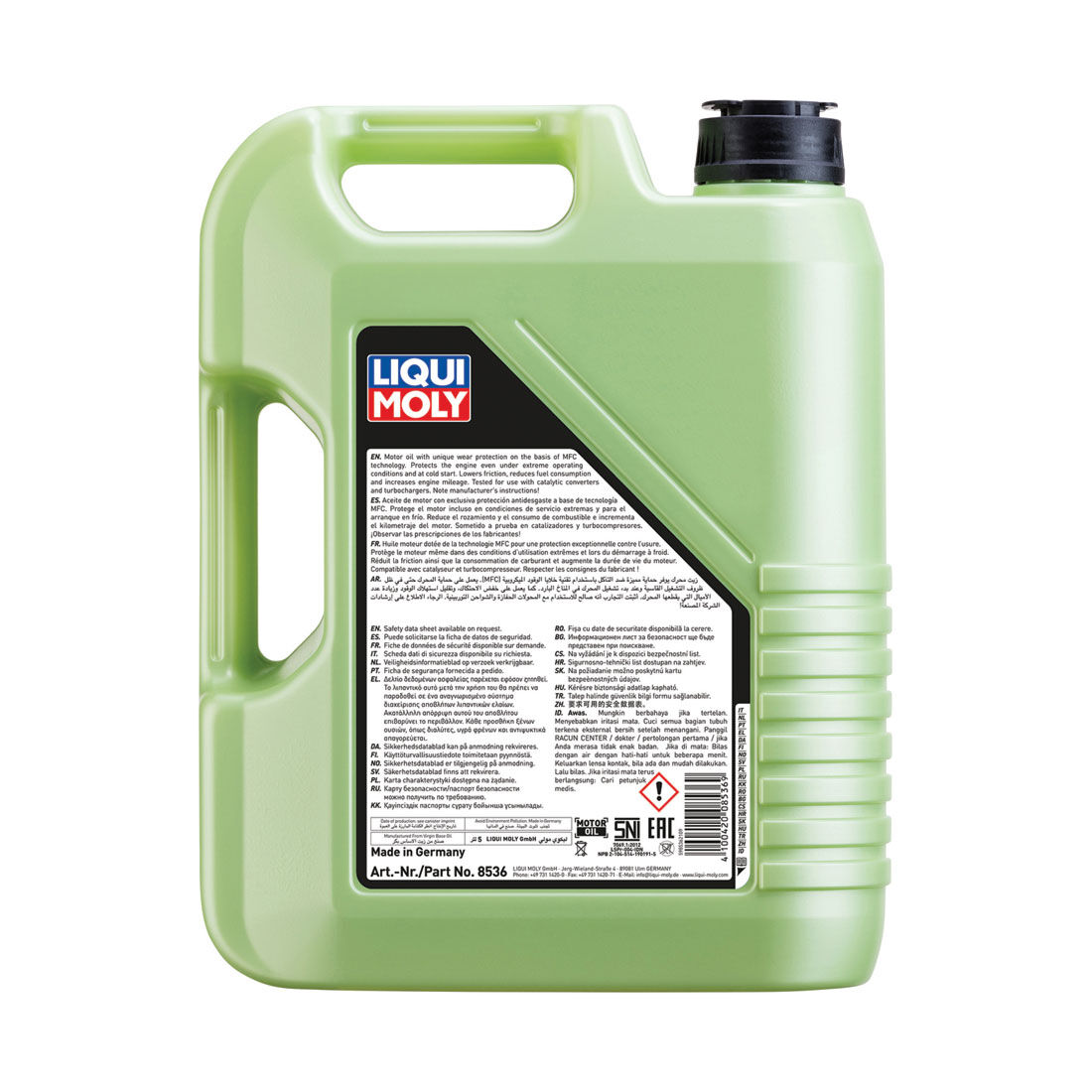 LIQUI MOLY Molygen Engine Oil 5W-40 5 Litre, , scaau_hi-res