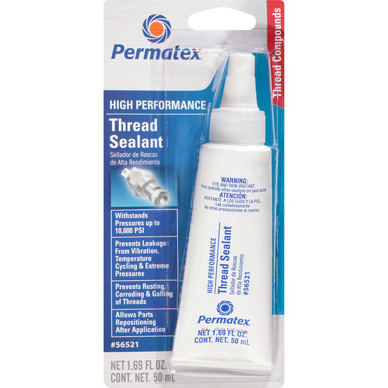 Permatex High Performance Thread Sealant 50ml Supercheap Auto