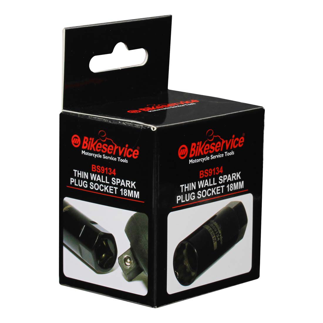 BikeService Extra Thin Wall Spark Plug Socket 18mm, , scaau_hi-res