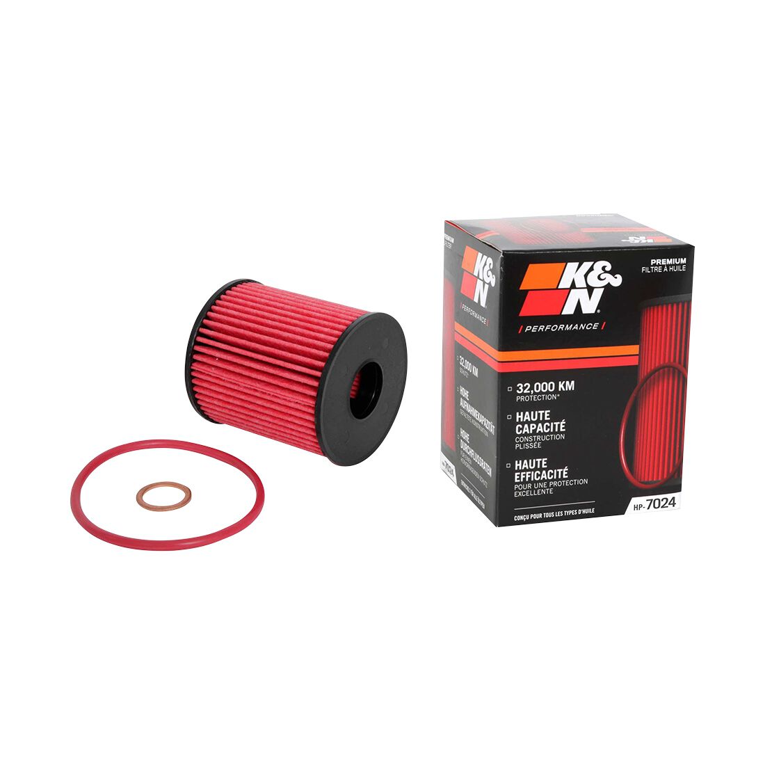 K&N Oil Filter - HP-7024, , scaau_hi-res