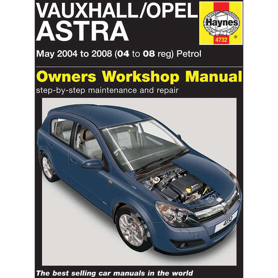 Haynes Car Manual For Holden Astra 2004-2008 - 4732, , scaau_hi-res