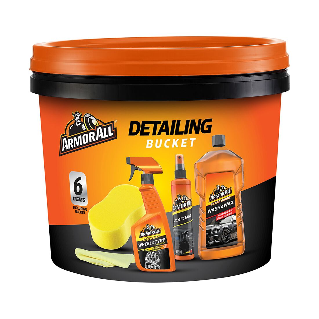 Armor All Detailing Bucket 6 Piece, , scaau_hi-res
