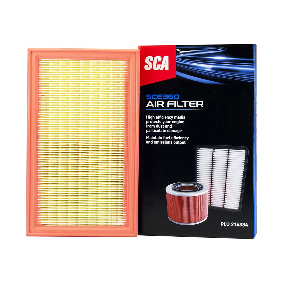 SCA Air Filter SCE360 (Interchangeable with A360), , scaau_hi-res