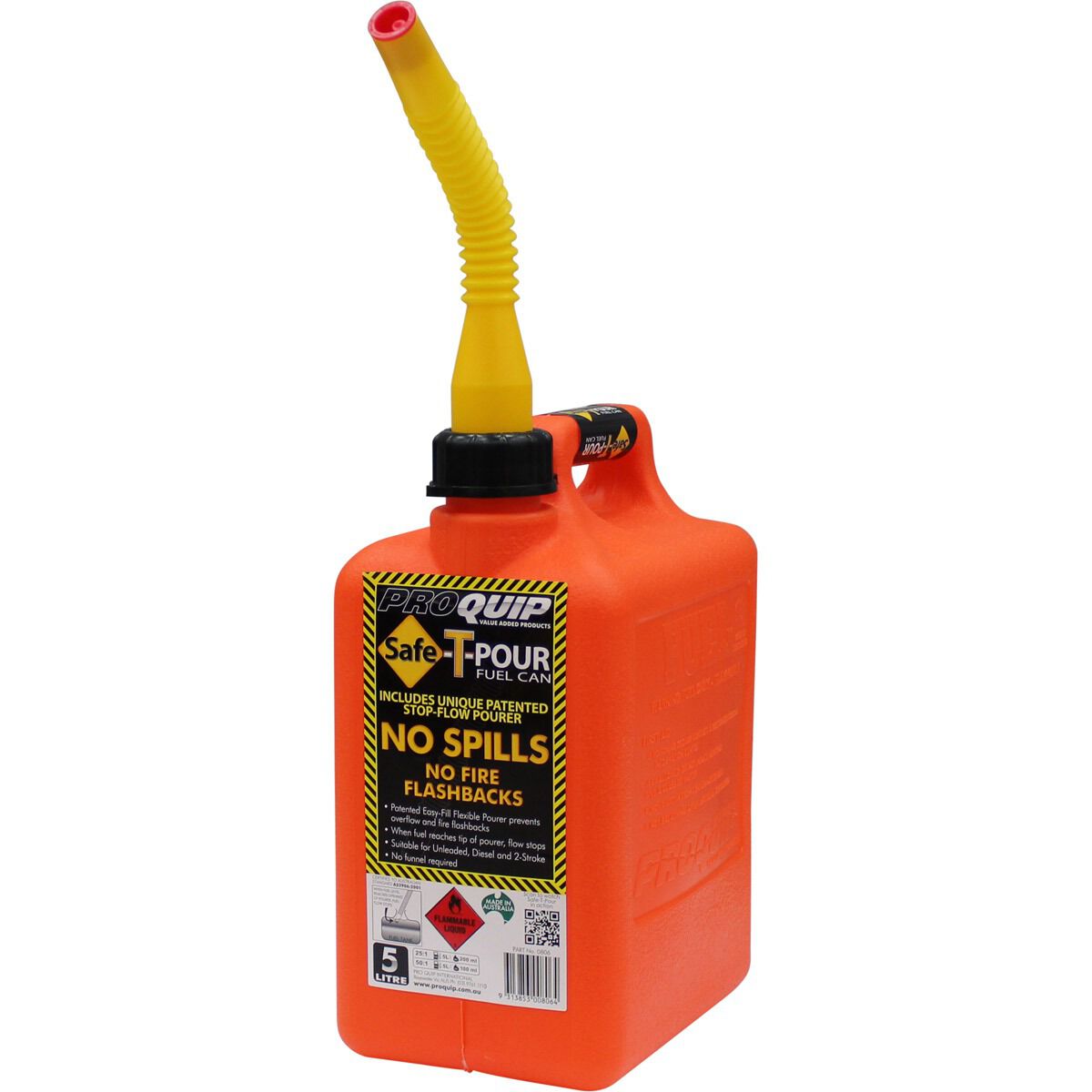 Pro Quip Safe-T-Pour Jerry Can 5 Litre, , scaau_hi-res