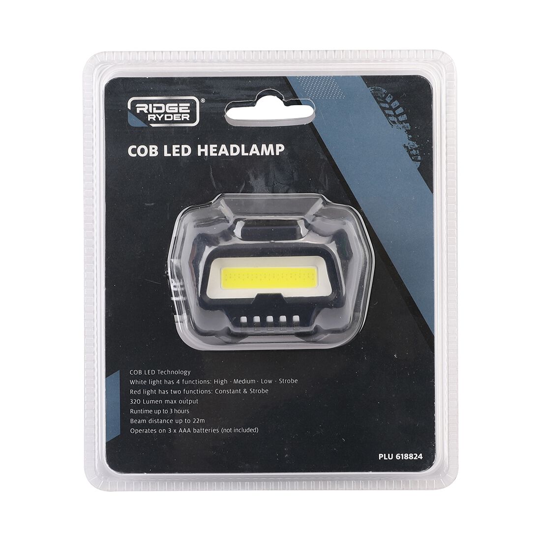 Ridge Ryder Headlamp Cob LED, , scaau_hi-res