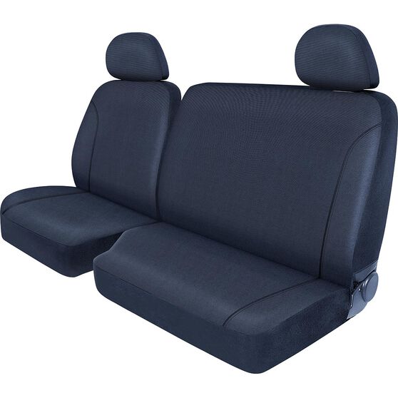 Sca Canvas Ute Seat Covers Charcoal Grey Size 401 Front Bucket And Bench With Cut Out Supercheap Auto