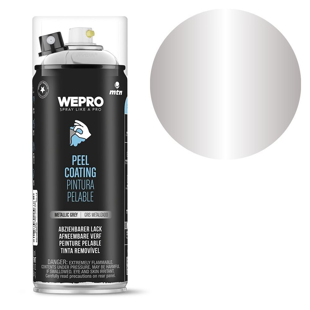 MTN Pro Removable Peel Coating - Grey 400mL, , scaau_hi-res