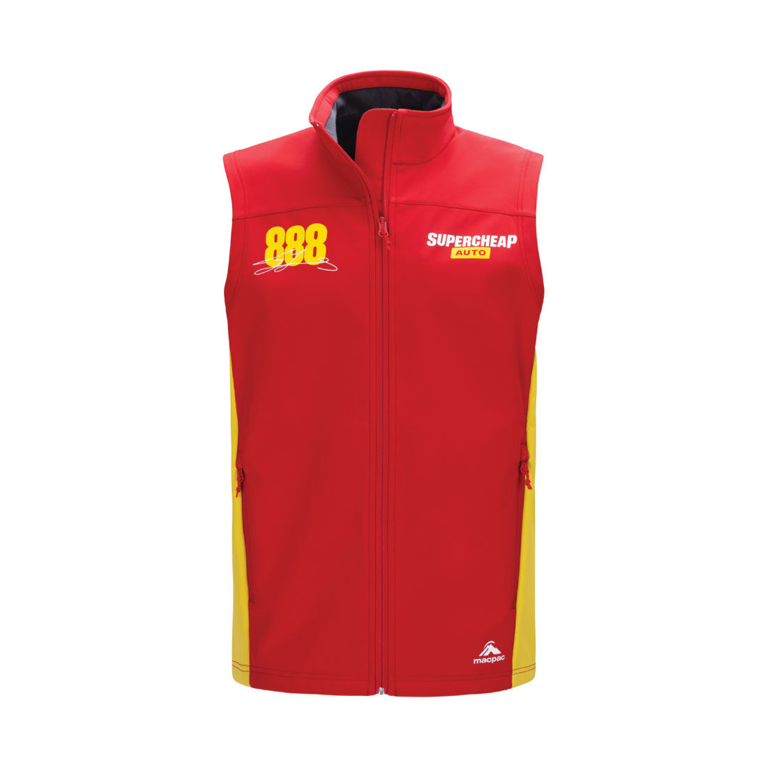 2024 Wildcard Mens Vest S Red S, Red, scaau_hi-res