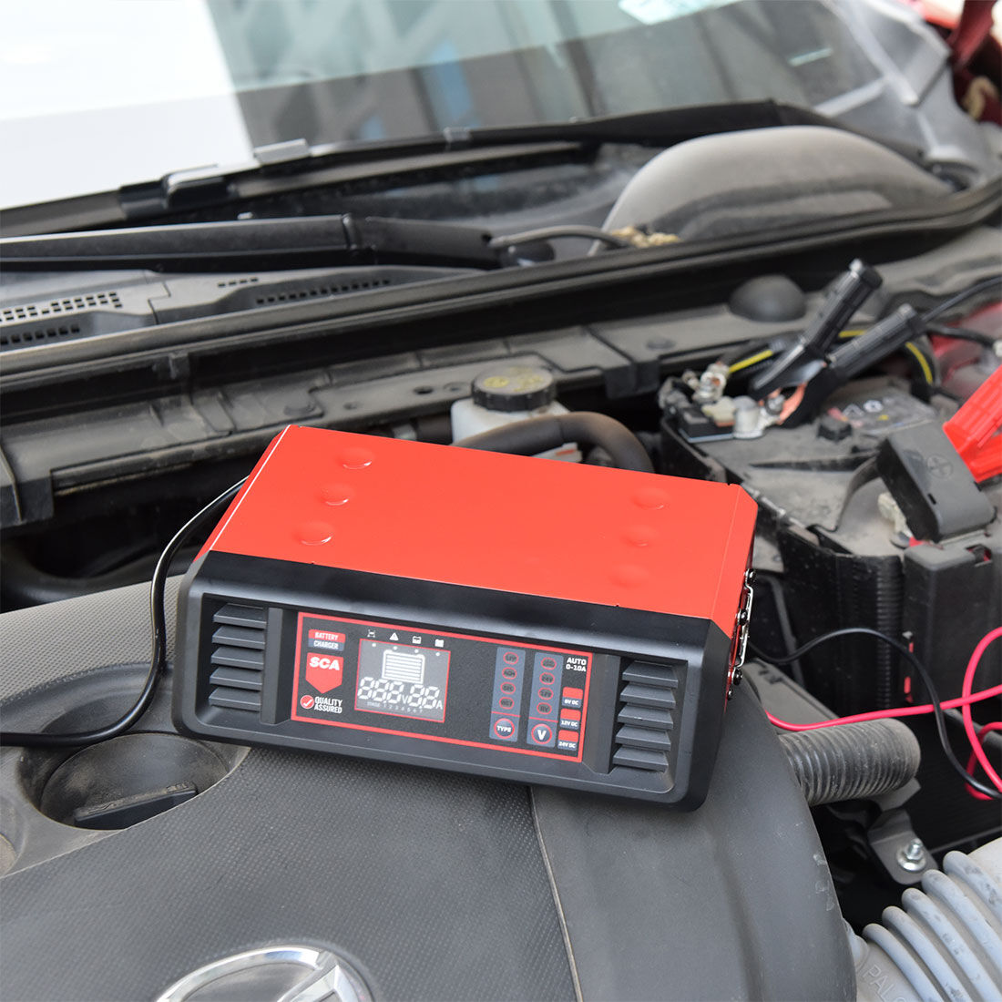 SCA 7 Stage Battery Charger 6V/12V/24V 10 Amp, , scaau_hi-res