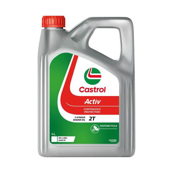 Castrol ACTIV 2T Motorcycle Oil 4 Litre, , scaau_hi-res