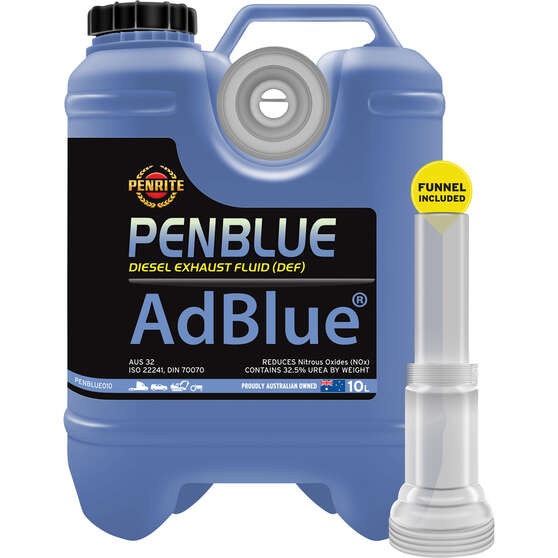Penrite AdBlue Diesel Exhaust Fluid - 10 Litre, , scaau_hi-res
