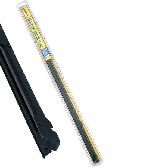 Tridon Wiper Refills - Metal Rail Narrow Back Suits 6.5mm 2 Pack, , scaau_hi-res