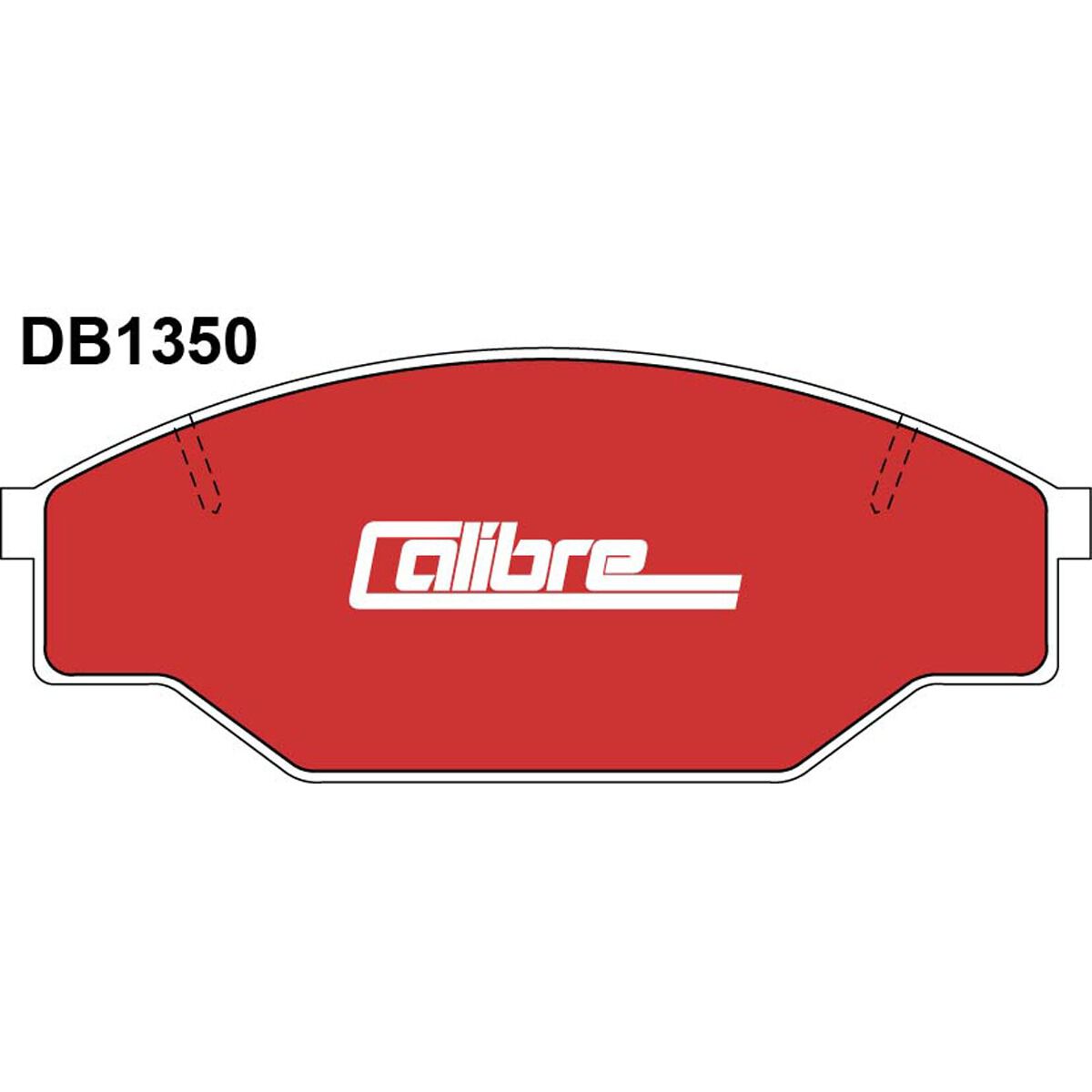 Calibre Disc Brake Pads DB1350CAL, , scaau_hi-res