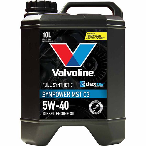 Valvoline Synpower MST Engine Oil 5W40 10 Litre