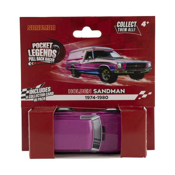 Pocket Pull Back Racer - Sandman, , scaau_hi-res