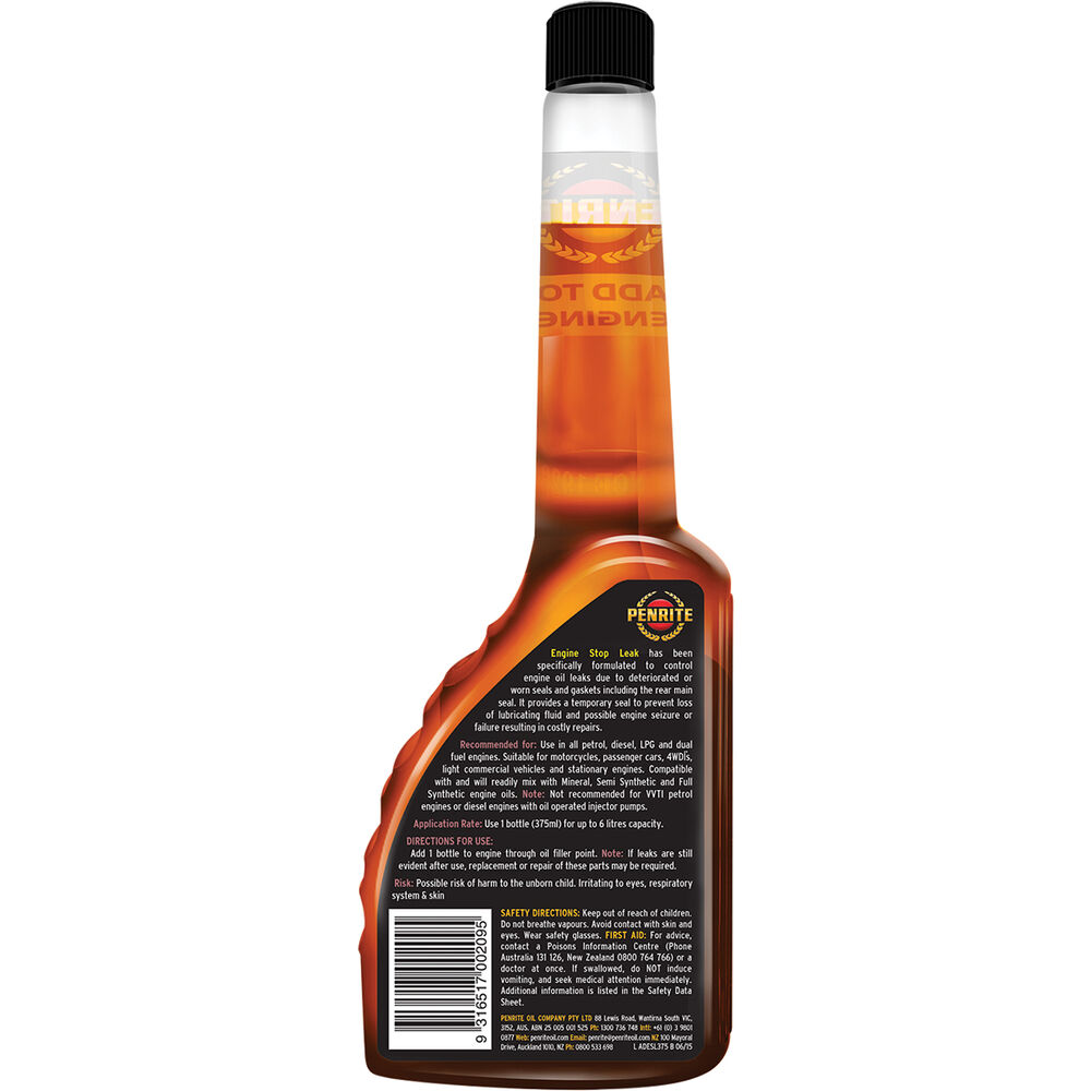 Penrite Engine Oil Stop Leak 375mL Supercheap Auto