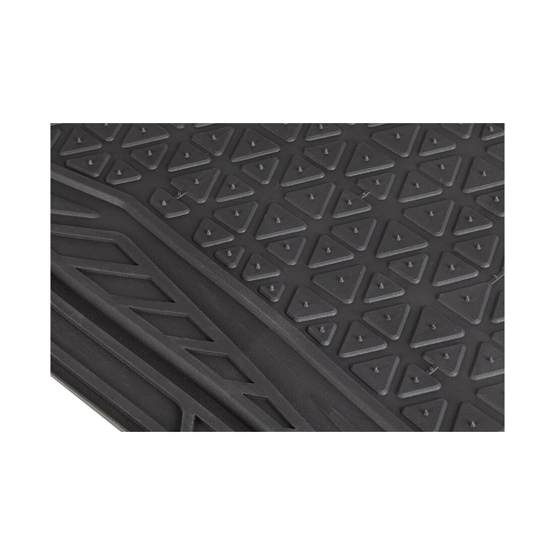 SCA Floor Mats PVC Rubber Pattern Red Set of 4, , scaau_hi-res