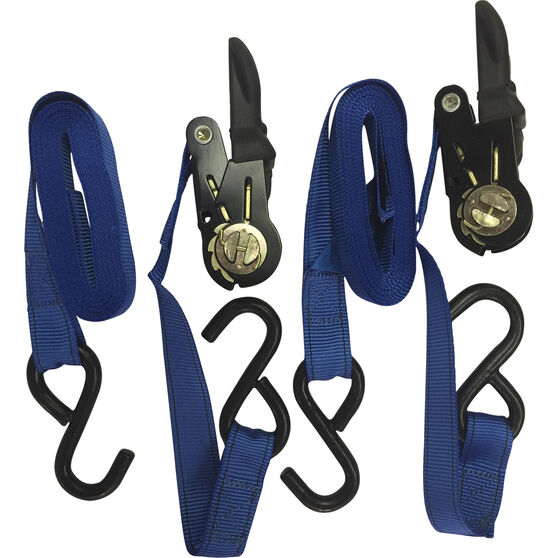 Sca Ratchet Tie Down 4 3m 350kg 2 Pack Supercheap Auto