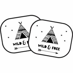 Wild & Free Window Shade - 2 Pack, , scaau_hi-res