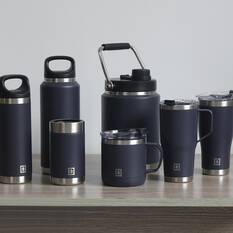 Swiss Tech Drink Bottle - 18oz/532ml, Charcoal, , scaau_hi-res