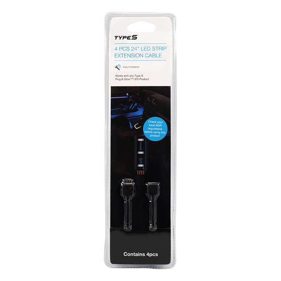 Type S Accessory 24" Extension Cables, , scaau_hi-res