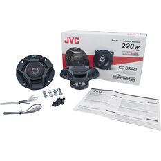 JVC CS-DR421 2-Way 4 Inch Speakers, , scaau_hi-res