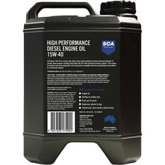 SCA High Performance Diesel Engine Oil 15W-40 10 Litre, , scaau_hi-res