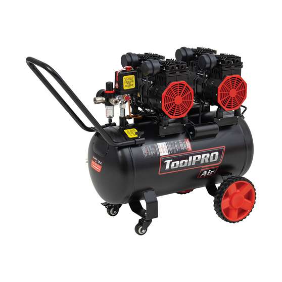 ToolPRO Air Compressor Silenced 2.75HP 50 Litre tank, , scaau_hi-res