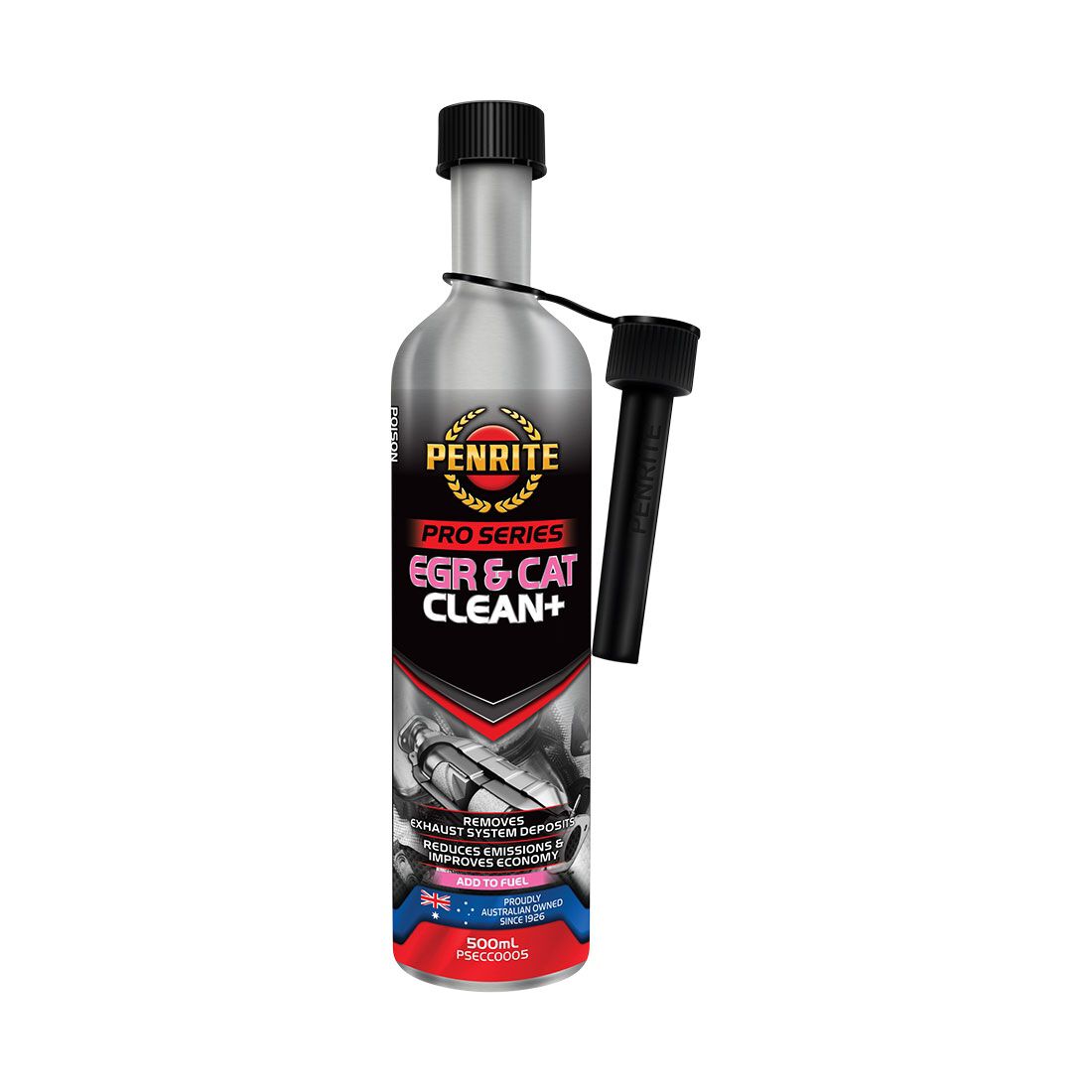 Penrite Pro Series EGR and CAT Clean+ 500mL, , scaau_hi-res