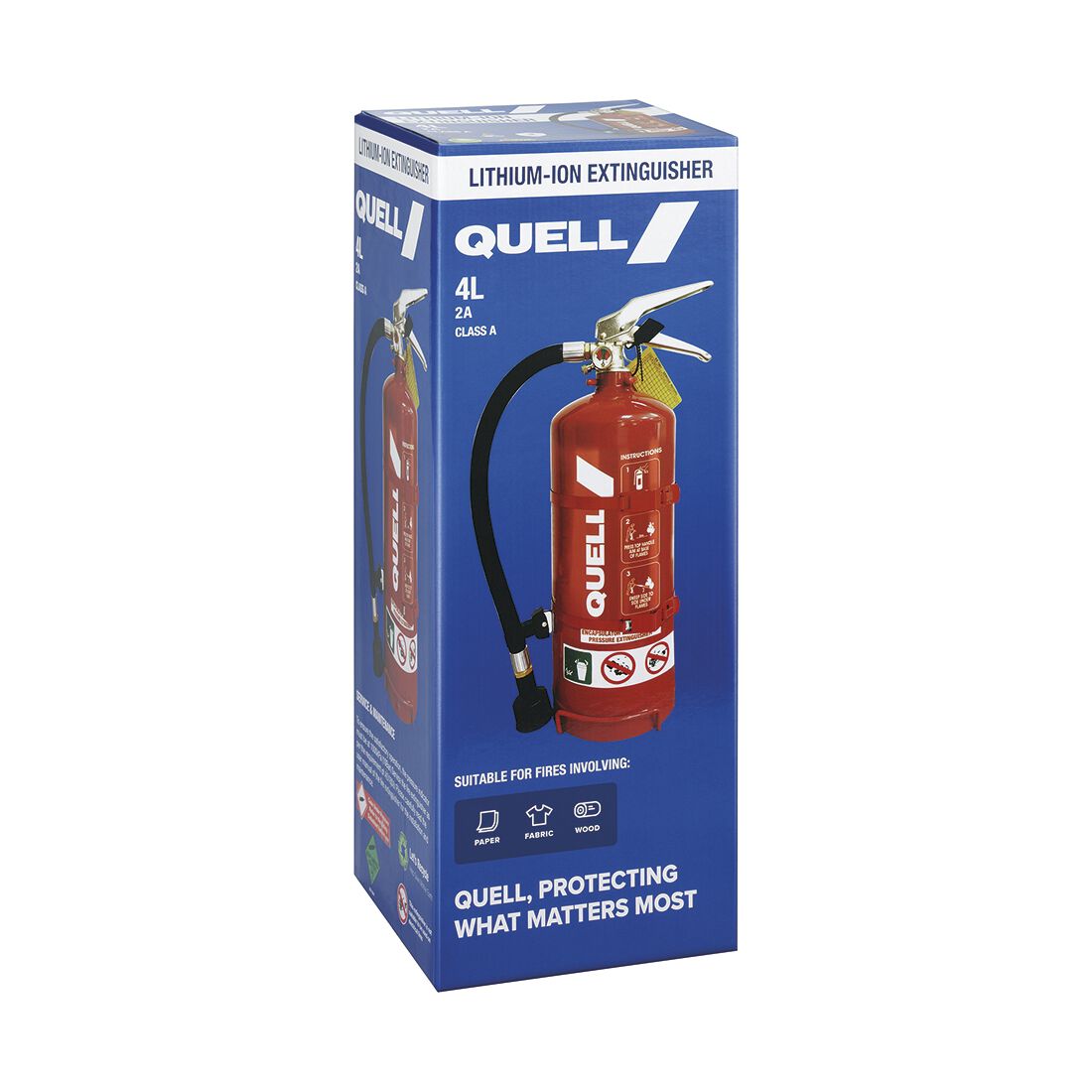 Quell Fire Extinguisher Lithium-Ion 4L, , scaau_hi-res